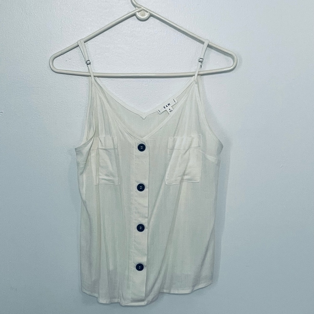 White tank top
